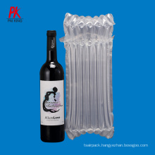 Wine bottle bags plastic air column bag inflatable air column bag for packaging